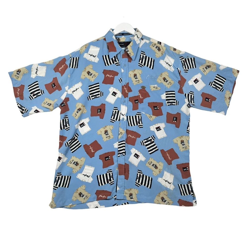 Vintage Y2K Phat Farm Button Up Shirt - Men's XL